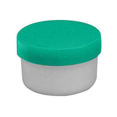 エムアイケミカル 軟膏容器プラ壷Nー3号(滅菌済) 緑 6903-10 1箱(20個×5袋入)（直送品）