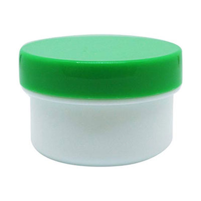 エムアイケミカル 軟膏容器プラ壷Nー5号(滅菌済) 緑 6905-10 1箱(10個×10袋入)（直送品）