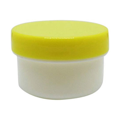 エムアイケミカル 軟膏容器プラ壷Nー2号(滅菌済) 黄 6902-10 1箱(20個×5袋入)（直送品）