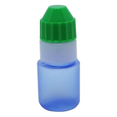 エムアイケミカル点眼容器フレッシュ3号（10mL）（滅菌済） 本体色: コバルト/キャップ色:緑 4631 1箱（25本×6袋入）（直送品）