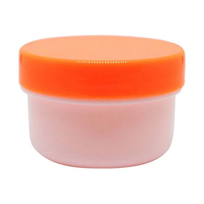 エムアイケミカル 軟膏容器プラ壷Nー2号(未滅菌) オレンジ 6902-00 1セット(100個入)（直送品）