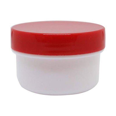 エムアイケミカル 軟膏容器プラ壷Nー5号(滅菌済) 赤 6905-10 1箱(10個×10袋入)（直送品）