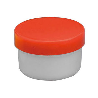 エムアイケミカル 軟膏容器プラ壷Nー3号(滅菌済) 赤 6903-10 1箱(20個×5袋入)（直送品）