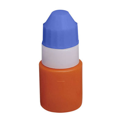 エムアイケミカル 点眼容器フレッシュ1号（5mL）（滅菌済） 本体色: 茶/キャップ色:紺 4611 1箱（25本×10袋入）（直送品）