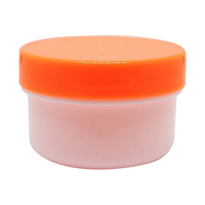 エムアイケミカル 軟膏容器プラ壷Nー5号(滅菌済) オレンジ 6905-10 1箱(10個×10袋入)（直送品）