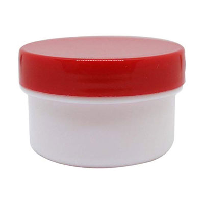 エムアイケミカル 軟膏容器プラ壷Nー4号(滅菌済) 赤 6904-10 1箱(20個×5袋入)（直送品）
