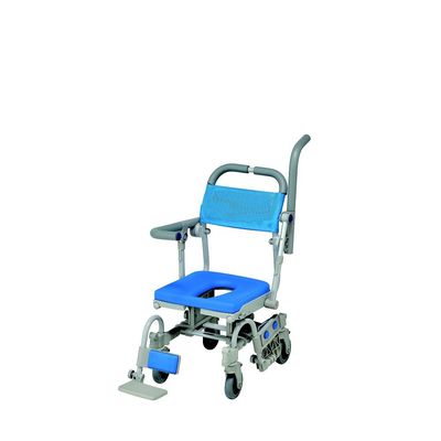 ウチヱ シャワーラク4輪自在VSAL O型シート SWR150SAL 1台 7-8505-14（直送品）