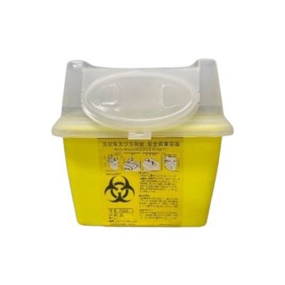 フジメディカル 注射針回収容器 シャープセイフ 2L 50個入 F020 1箱(50個) 65-8770-09（直送品）