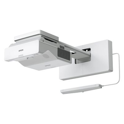 エプソン ビジネスプロジェクター/超短焦点壁掛け対応モデル/インタラクティブ/レーザー光源/4100lm/WXGA EB-760WI 1台（直送品）
