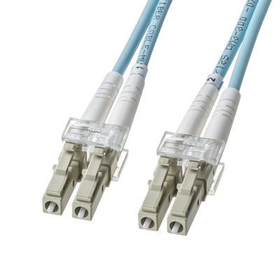 サンワサプライ アーマードメガネ型光ファイバケーブル(マルチOM3、LC×2-LC×2、5m) HKB-AMOM3LCLC-05 1本（直送品）