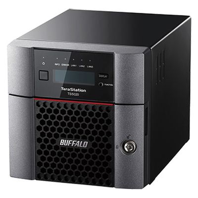バッファロー TeraStation TS5220DNシリーズ 2ドライブNAS 6TB TS5220DN0602 1台（直送品）