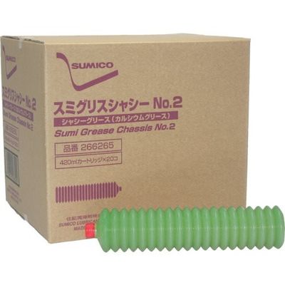 住鉱潤滑剤 住鉱 グリース(一般用シャーシグリース) スミグリスシャシーNo.2 420ml 266265 1セット(20本)（直送品）