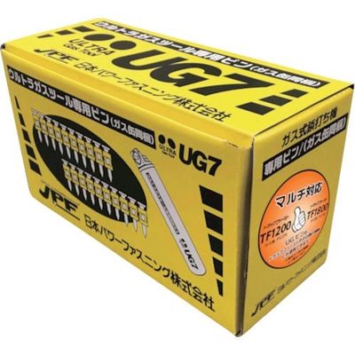 日本パワーファスニング JPF UG3027ピン 1000キット FCー2Rガス スペーサー付き UG3027-S 1ケース(1000本)（直送品）