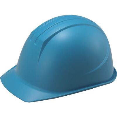 谷沢製作所 タニザワ エアライト搭載ヘルメット ST#0161ーJZ2(EPA) 溝付 ABS製 ブルー 0161-JZ2-B1-J 1個（直送品）