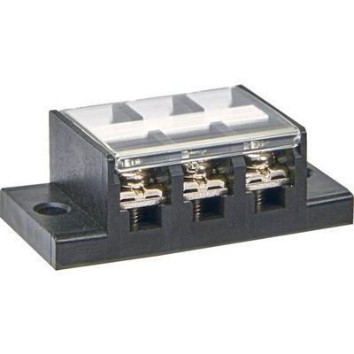 トラスコ中山 TRUSCO 中継端子台 300V 15A 3P TOTB-406NA-3P 1個 382-1730（直送品）