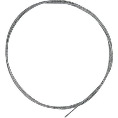 トラスコ中山 TRUSCO ステンレスワイヤカットロープ 1.2φ×1000mm 両端加工なし SCW120X1M 1本 364-5301（直送品）