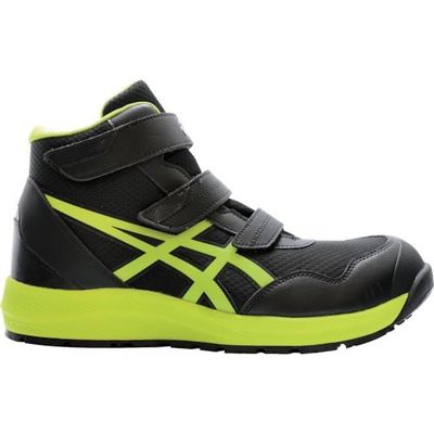 アシックス ASICS ウィンジョブCP216 ブラックXネオンライム 26.0cm 1273A076.001-26.0 1足（直送品）