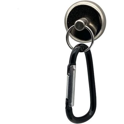 東京パーツセンター ラクテム 強力マグネットリング φ32 ゴム・カラビナフック付 RMKH32 1個 471-9774（直送品）