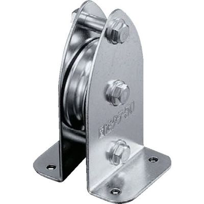 ふじわら 固定ブロック タテ型1車 50mm K50-9 1個 506-1893（直送品）