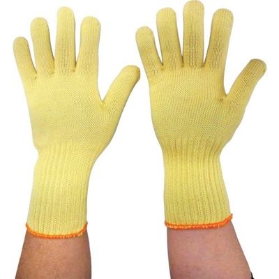 吉野 アラミドパワー手袋(帝人アラミド社製トワロン100%)ロング YS-T1L 1セット(24双) 128-3990（直送品）