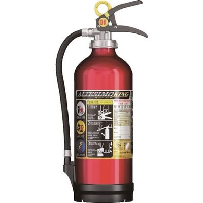 モリタ宮田工業 MORITA アルミ製加圧式ABC粉末消火器10型 アルテシモ・キング MEAC10 1本 542-6752（直送品）