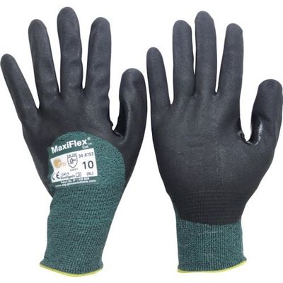 ATG エーティージー 耐切創手袋 マキシフレックス・カット 34ー8753 XLサイズ 34-8753-XL 1双 545-3874（直送品）
