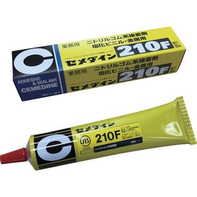 セメダイン 軟質塩ビ用接着剤 210F 180ml RS-078 1本（直送品）