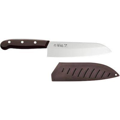 下村工業 包丁 作楽結 サヤ付き万能包丁 SKU-201 1丁 472-1388（直送品）