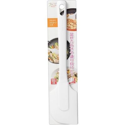 下村工業 スパチュラ フルベジスマイル シリコーンヘラ FVS-619 1本 472-1395（直送品）