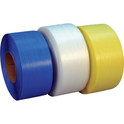 司化成工業 ツカサ PPバンド(機械用) ワールドバンド YB 15.5mmX2500m 黄 YB-15.5-Y 1セット(2巻)（直送品）