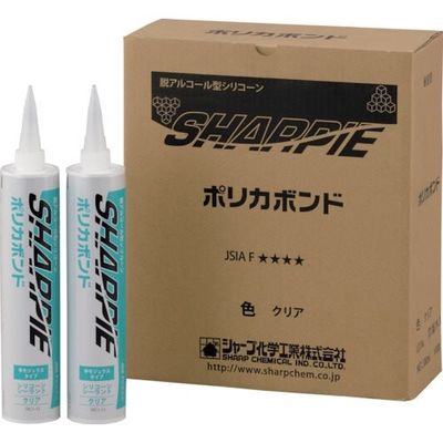 シャープ化学工業 シャープ シーリング剤 シャーピー ポリカボンド 300ml SRC1-13 1セット(10本) 123-3330（直送品）
