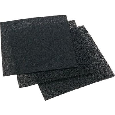 ユー・イー・エス UES 活性炭ウレタンフィルタ6mm厚 UF-PU6-200 1枚 406-6372（直送品）