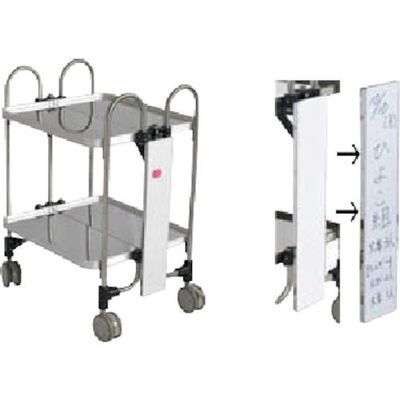 トクヤマ 折りたたみ式ワゴン用ホワイトボード WBSー1 1個 421-6465（直送品）