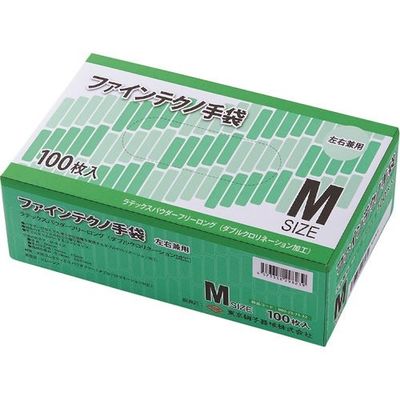東京硝子器械 TGK ファインテクノ手袋 M 100枚入 000-23-75-32 1箱(100枚) 191-4314（直送品）