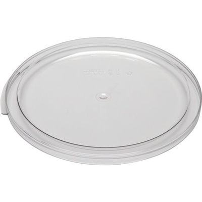 CAMBRO 丸型コンテナーカバー/クリアー RFSCWC12 1個 253-4294（直送品）