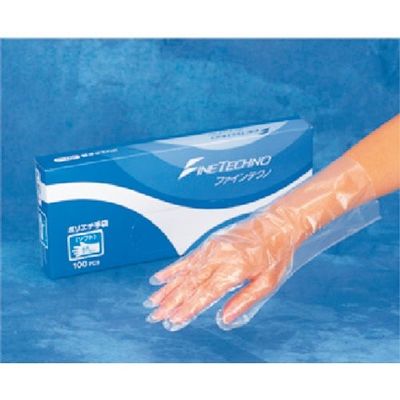 東京硝子器械 TGK FT ポリエチソフト手袋 S 百枚入 000-23-75-02 1箱(100枚) 189-5400（直送品）