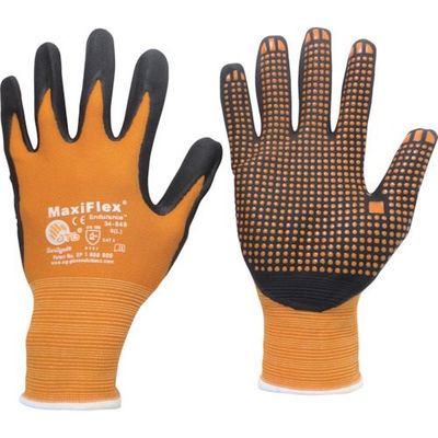 ATG エーティージー ニトリル背抜き手袋 マキシフレックス・エンデュランス 34ー848 Lサイズ 34-848-L 1双（直送品）