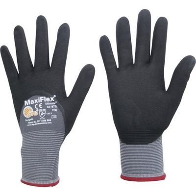 ATG エーティージー ニトリル背抜き手袋 マキシフレックス・アルティメイト 34ー875 Sサイズ 34-875-S 1双（直送品）