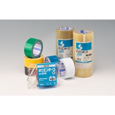 積水化学工業 積水 オリエンテープ#830 75X50 透明 P60T05 1巻 451-7649（直送品）
