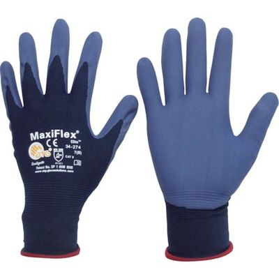 ATG エーティージー ニトリル背抜き手袋 マキシフレックス・エリート 34ー274 Sサイズ 34-274-S 1双 546-0498（直送品）