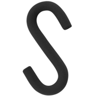 カーボーイ SーHOOK2個入 Sサイズ BLACK SP-01 1袋(2個) 392-4721（直送品）