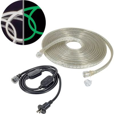 日動工業 NICHIDO LEDコネクトライン 両面発光 10m 白 蓄光タイプ LECN-R10LA-LW 1本 538-7578（直送品）