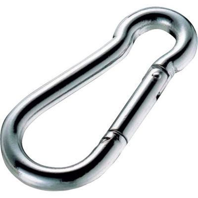 ふじわら カラビナフック 6mm KF-6 1個 538-2100（直送品）