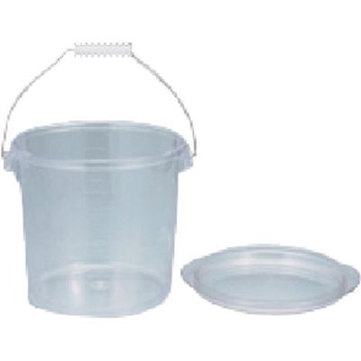 東京硝子器械 TGK ポリカバケツ 本体のみ 419-23-61-01 1個 185-7903（直送品）