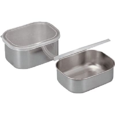 東京硝子器械 TGK 角形シール容器 SUS304製 深ー大 419-32-03-51 1個 185-8218（直送品）