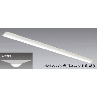 遠藤照明 ベースライト 110Wタイプ逆富士形 本体のみ ERK9585W 1個 473-9040（直送品）