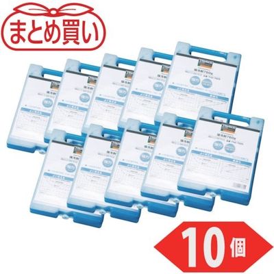 トラスコ中山 TRUSCO まとめ買い 保冷剤 760g 強冷タイプ 10個入り THZ-760S-10P 1パック(10個)（直送品）