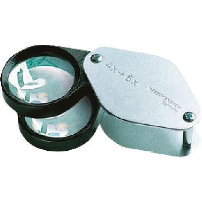 東京硝子器械 TGK 精密繰り出しルーペ 4+6=10x #1187 553-75-32-33 1個 186-0631（直送品）