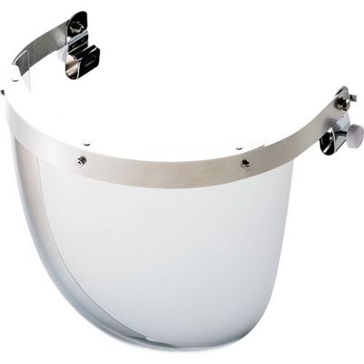 ミドリ安全 ヘルメット取付型防災面 MBー11H Mー8金具付 (ワンタッチ式) MB-11H-M8 1個 263-1018（直送品）