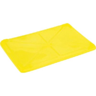 東京硝子器械 TGK 半透明カラー番重フタ 小型用 イエロー 094-56-92-79 1枚 190-8218（直送品）